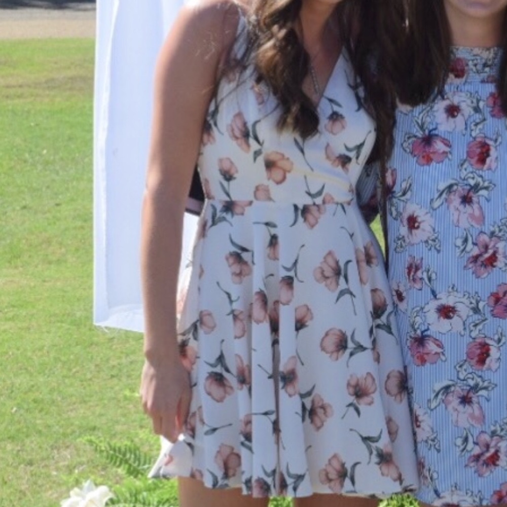Floral print dress - perfect for Easter!